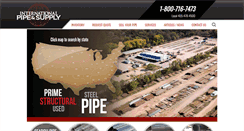 Desktop Screenshot of internationalpipe.com